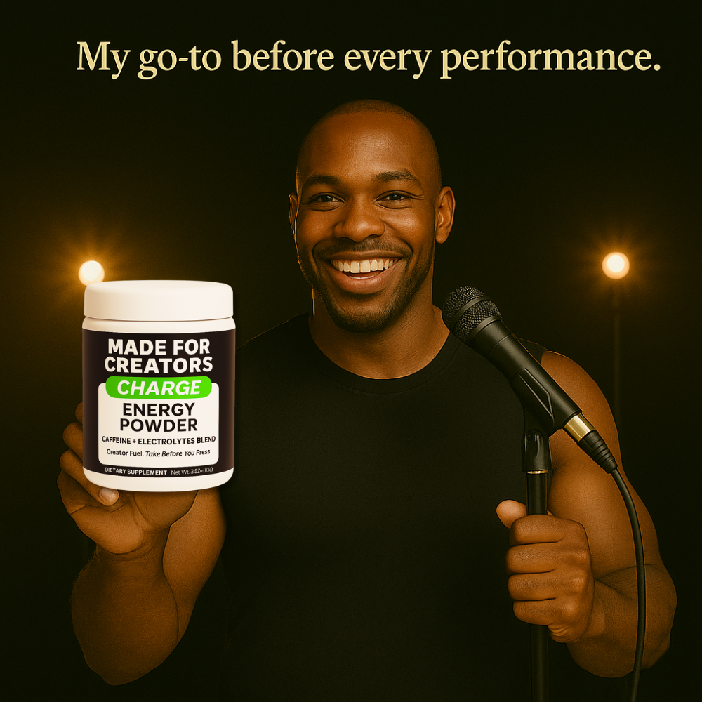 CHARGE – Energy Powder for Creators (Fruit Punch)