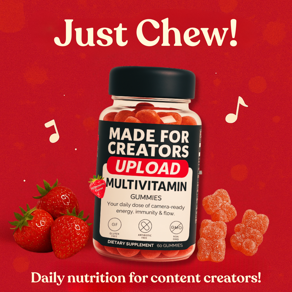 UPLOAD - Multivitamin Gummies for Creators