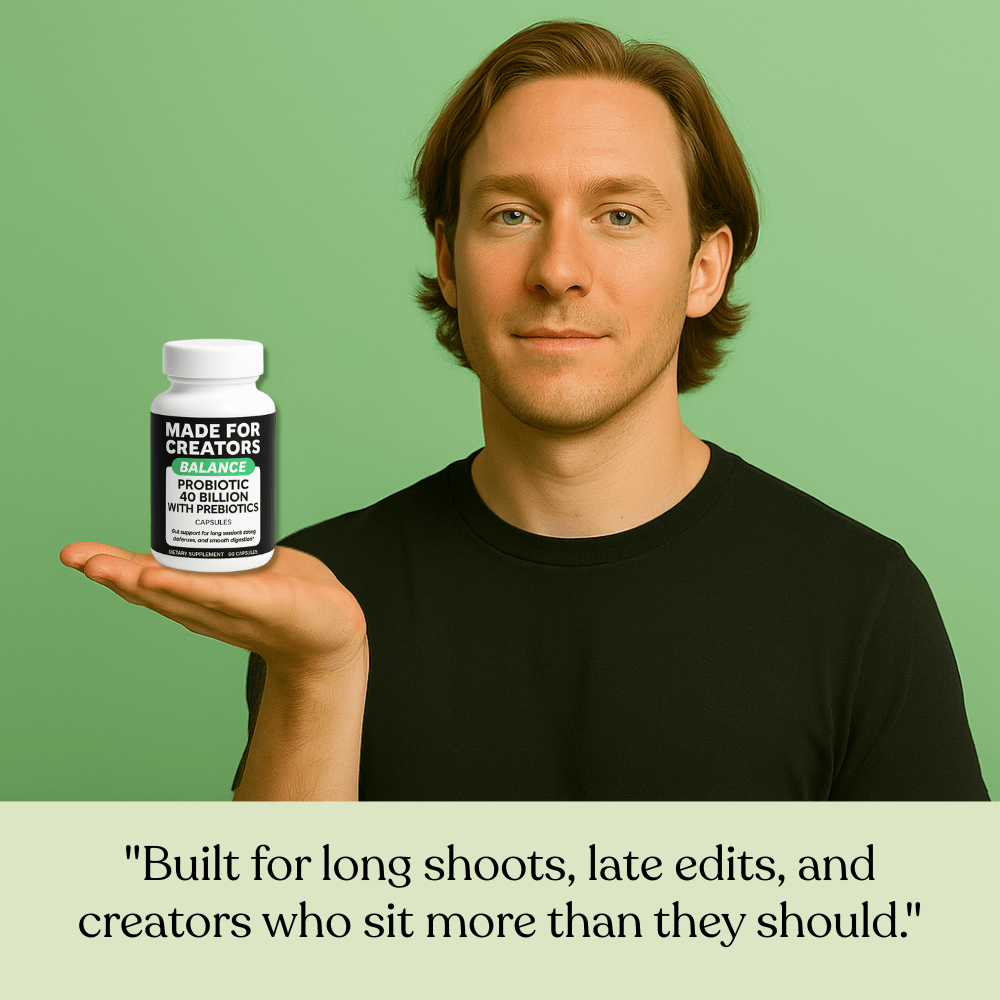 BALANCE – Probiotic Capsules for Creators - Made For Creators