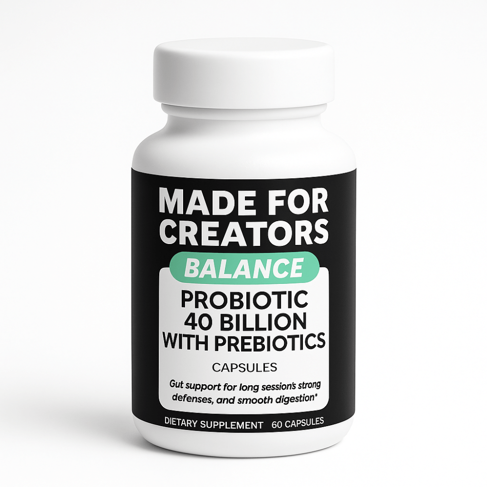 BALANCE – Probiotic Capsules for Creators - Made For Creators