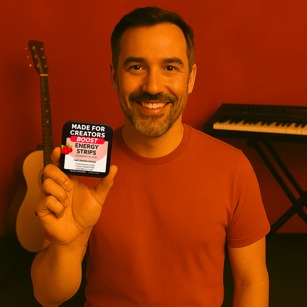 BOOST β Energy Strips for Creators - Made For Creators
