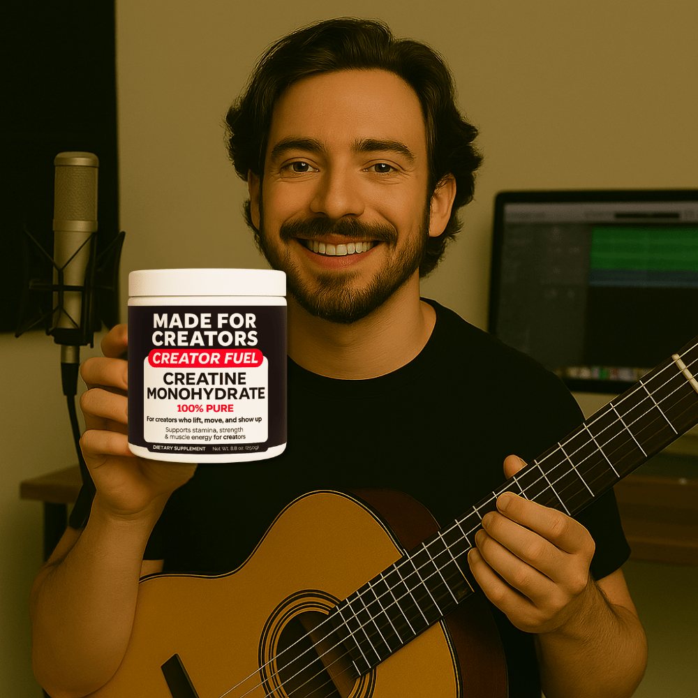CREATOR FUEL – Pure Creatine Monohydrate - Made For Creators