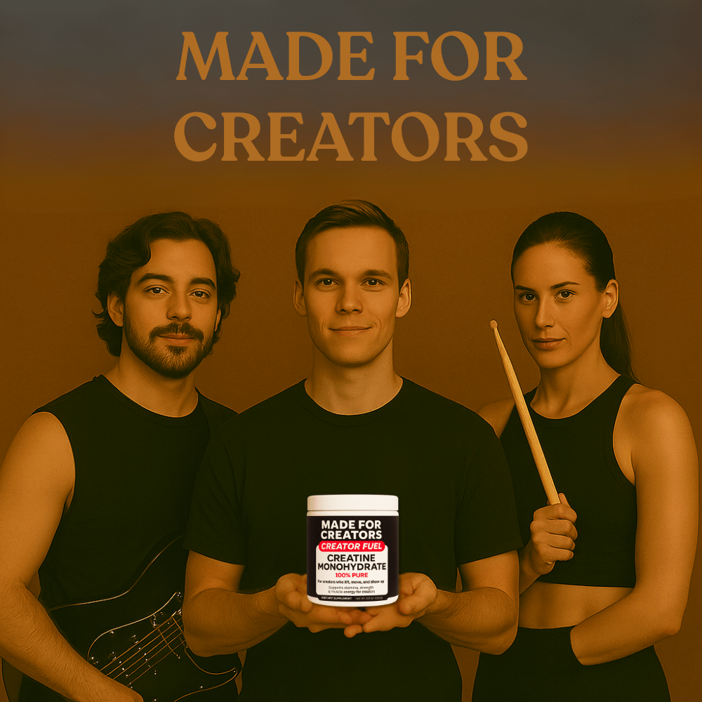 CREATOR FUEL – Pure Creatine Monohydrate - Made For Creators