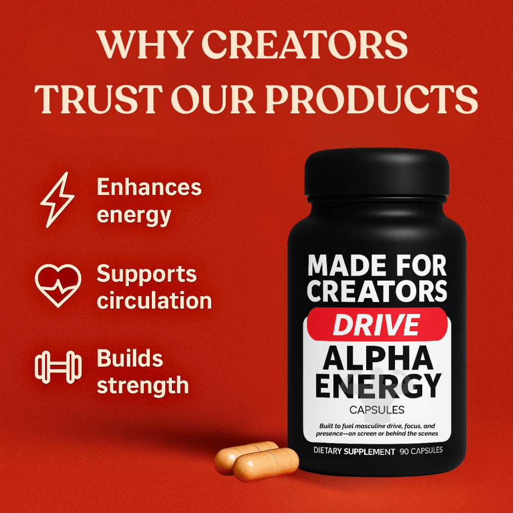 DRIVE – Energy Boost for Creators - Made For Creators