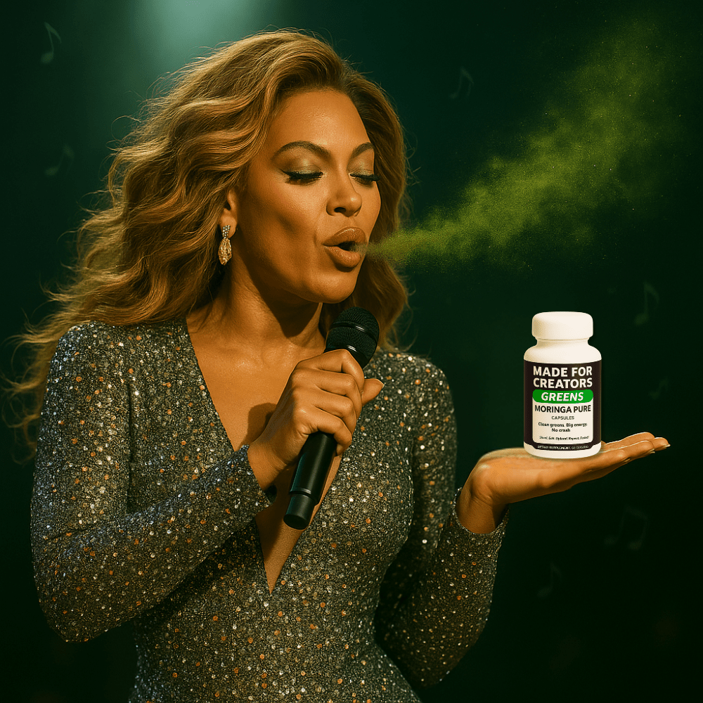 GREENS ā Moringa Capsules for Creators - Made For Creators