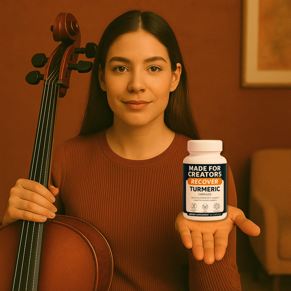 RECOVER – Turmeric for Creators - Made For Creators
