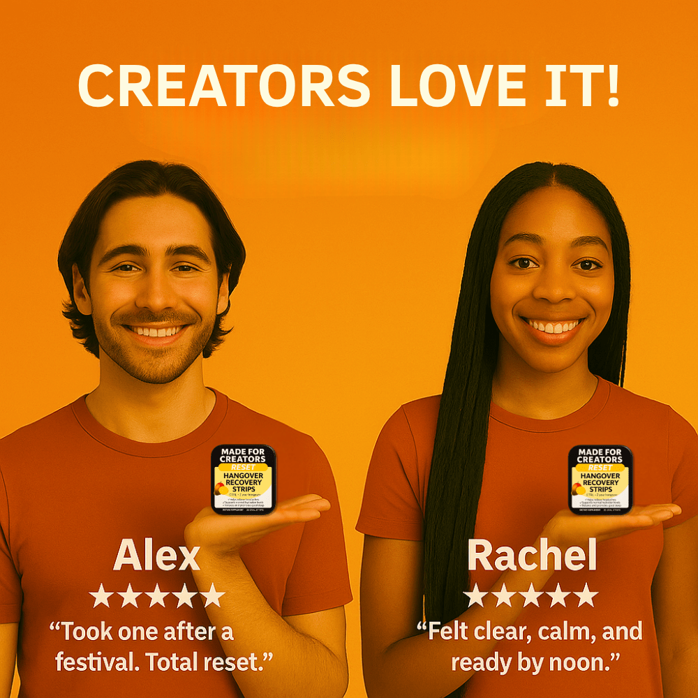 RESET β Hangover Strips for Creators - Made For Creators