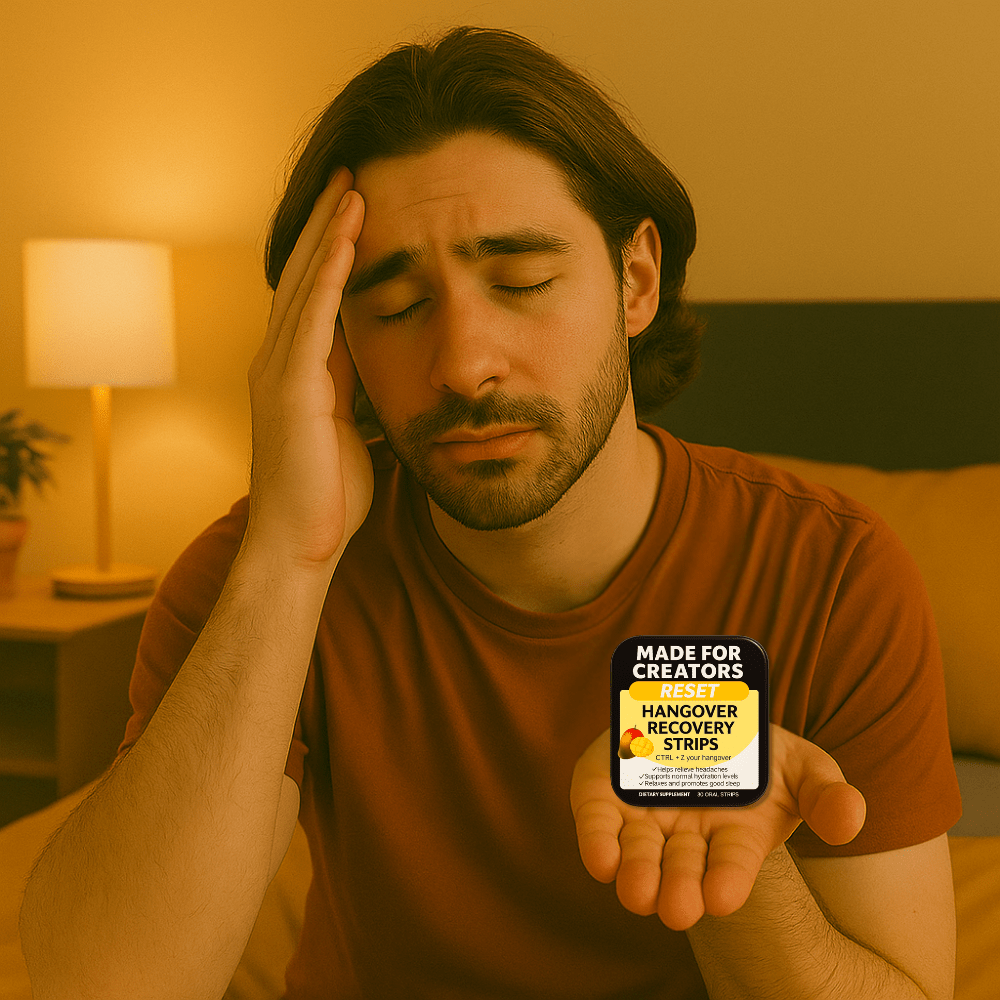 RESET β Hangover Strips for Creators - Made For Creators
