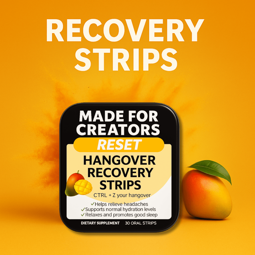 RESET β Hangover Strips for Creators - Made For Creators
