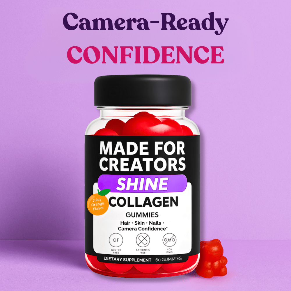 SHINE – Collagen Gummies for Creators - Made For Creators