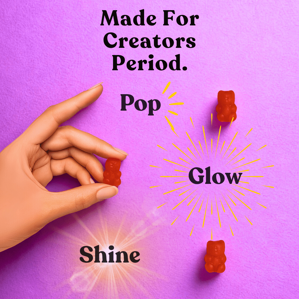SHINE – Collagen Gummies for Creators - Made For Creators