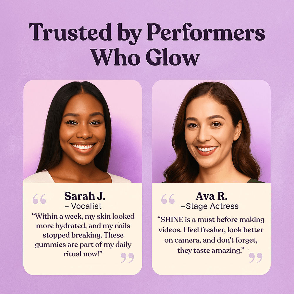 SHINE – Collagen Gummies for Creators - Made For Creators