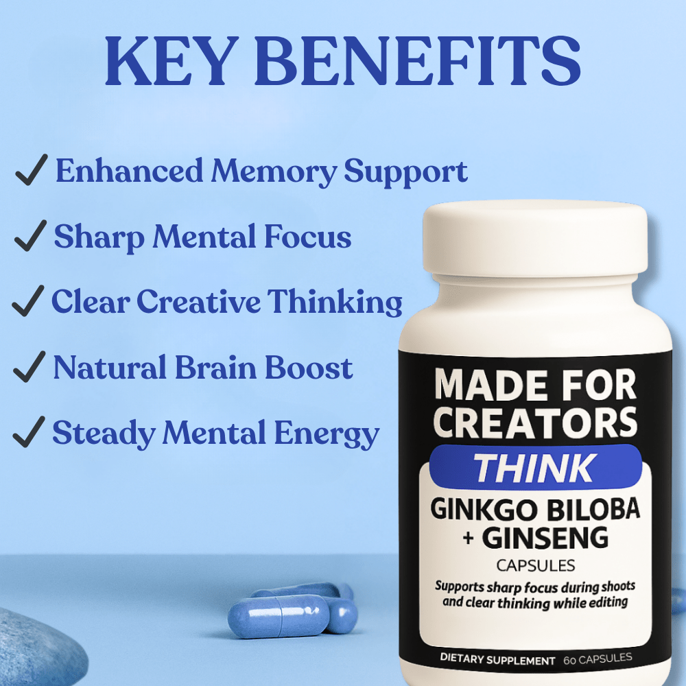 THINK β Focus Capsules for Creators - Made For Creators