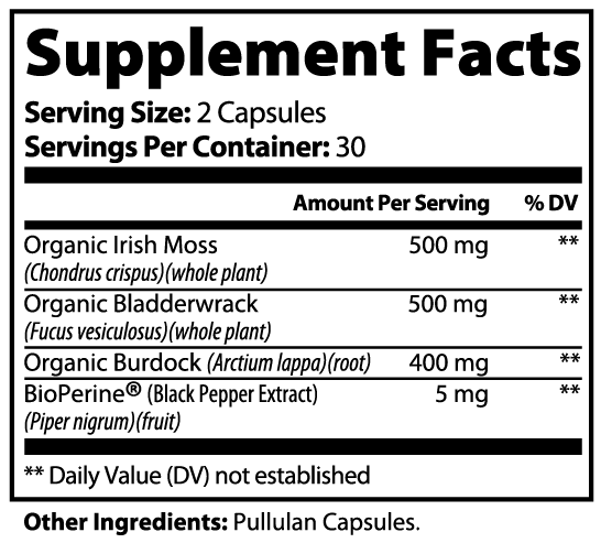 WAVE – Sea Moss Capsules for Creators - Made For Creators