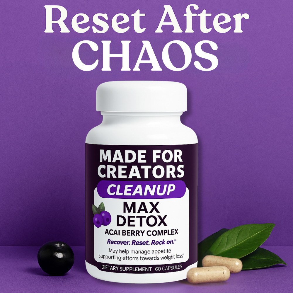 CLEANUP – Detox Capsules for Creators