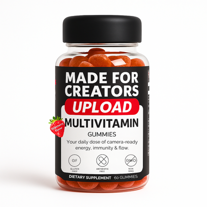 UPLOAD - Multivitamin Gummies for Creators
