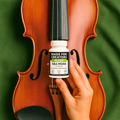 WAVE – Sea Moss Capsules for Creators