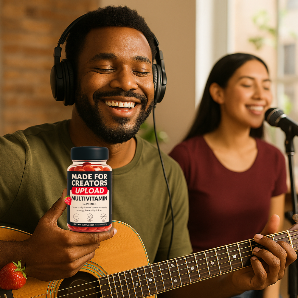 UPLOAD - Multivitamin Gummies for Creators