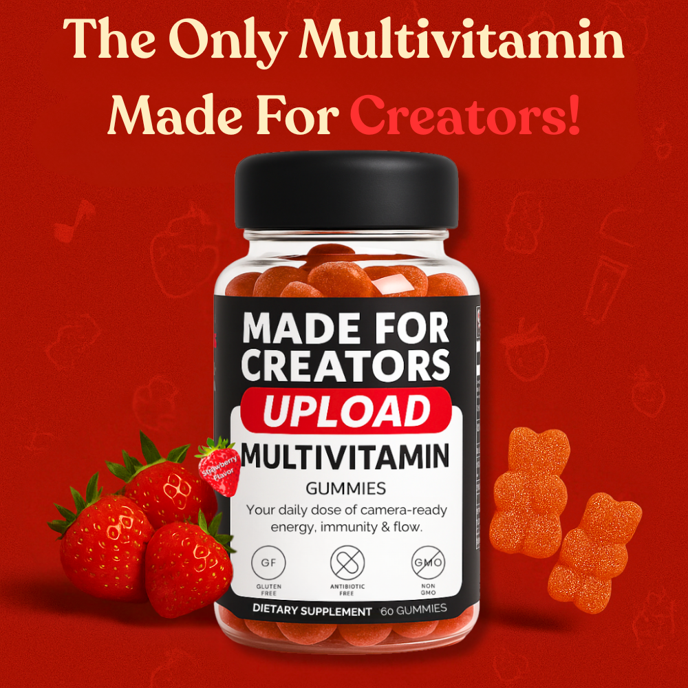 UPLOAD - Multivitamin Gummies for Creators
