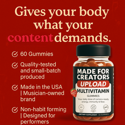 UPLOAD - Multivitamin Gummies for Creators