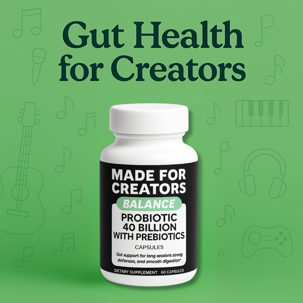 BALANCE – Probiotic Capsules for Creators - Made For Creators