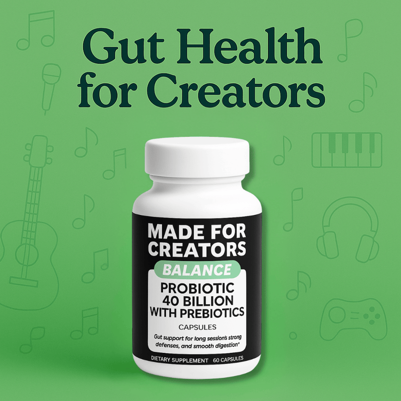 BALANCE – Probiotic Capsules for Creators - Made For Creators