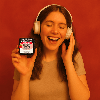 BOOST – Energy Strips for Creators - Made For Creators