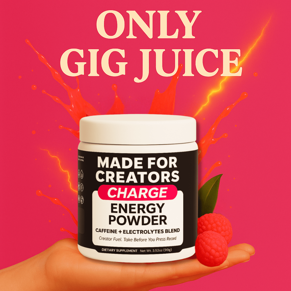 CHARGE – Clean Energy + Focus (Lychee Splash) - Made For Creators