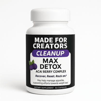 CLEANUP – Detox Capsules for Creators - Made For Creators