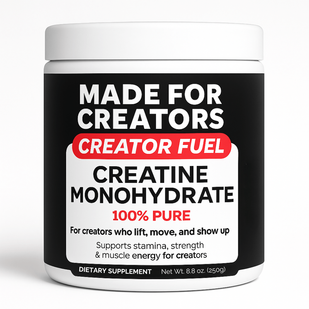 CREATOR FUEL – Pure Creatine Monohydrate - Made For Creators