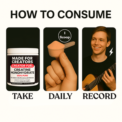 CREATOR FUEL – Pure Creatine Monohydrate - Made For Creators