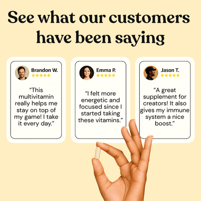 DAILY - Complete Multivitamin fro Creators - Made For Creators
