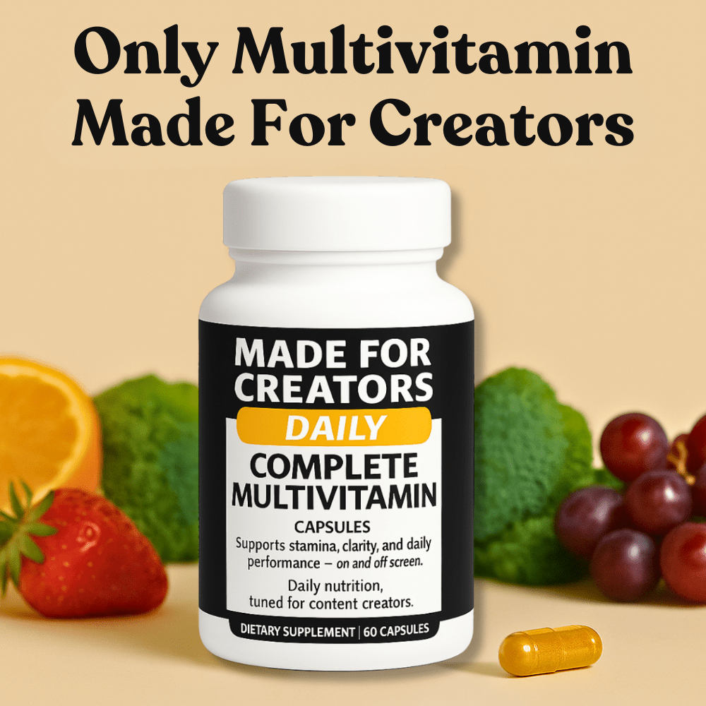 DAILY - Complete Multivitamin fro Creators - Made For Creators
