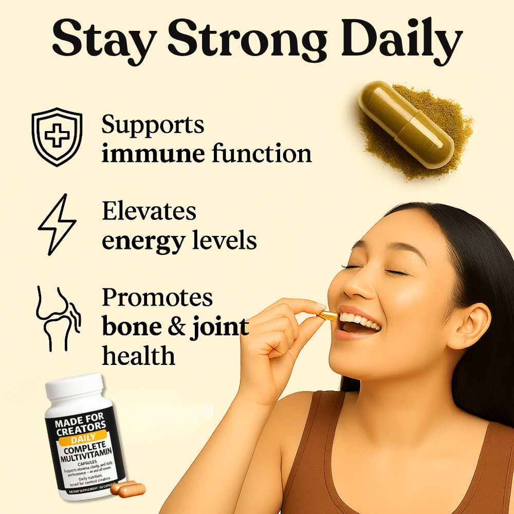 DAILY - Complete Multivitamin fro Creators - Made For Creators