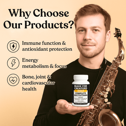 DAILY - Complete Multivitamin fro Creators - Made For Creators