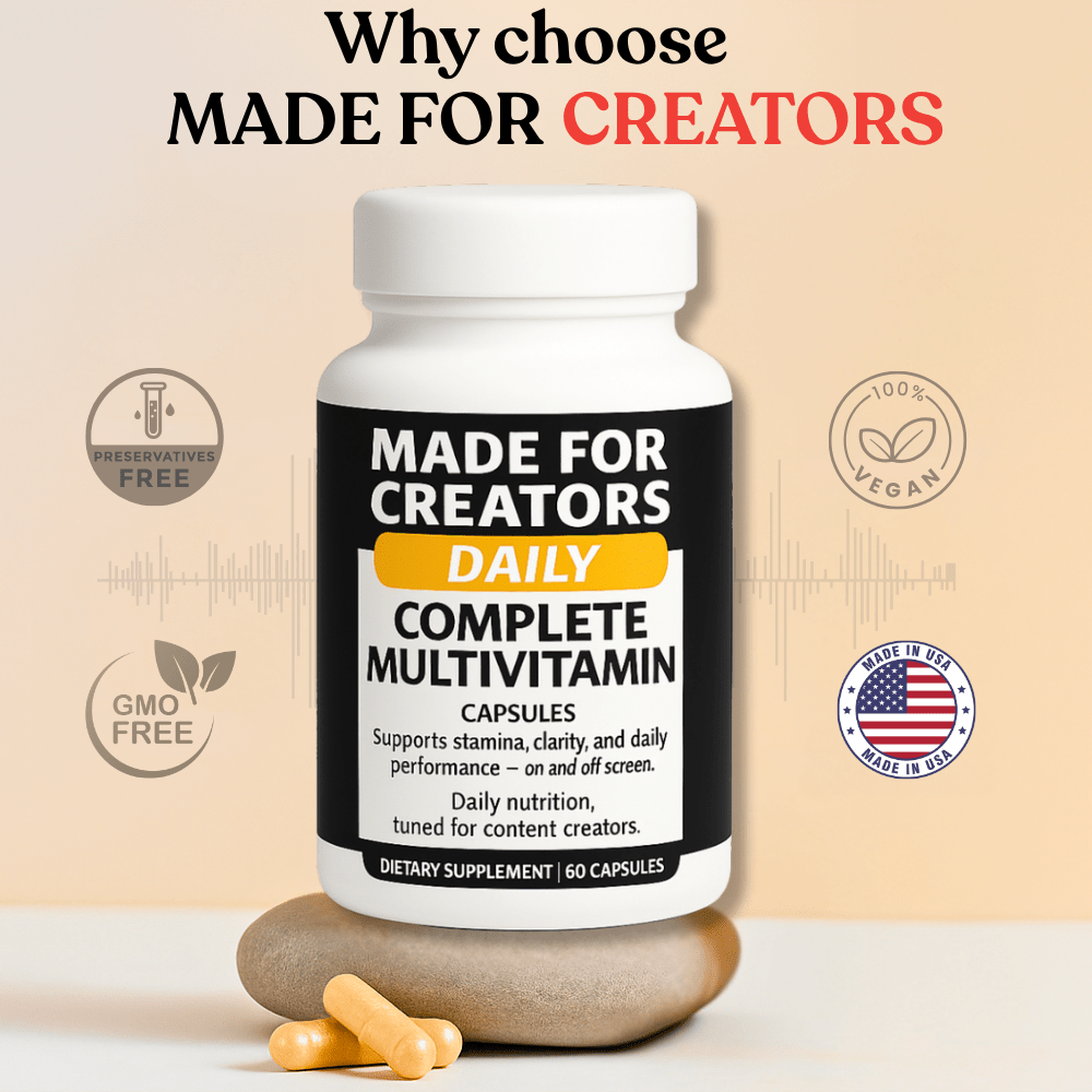 DAILY - Complete Multivitamin fro Creators - Made For Creators