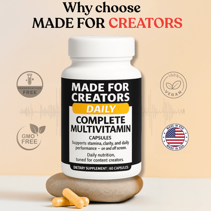 DAILY - Complete Multivitamin fro Creators - Made For Creators