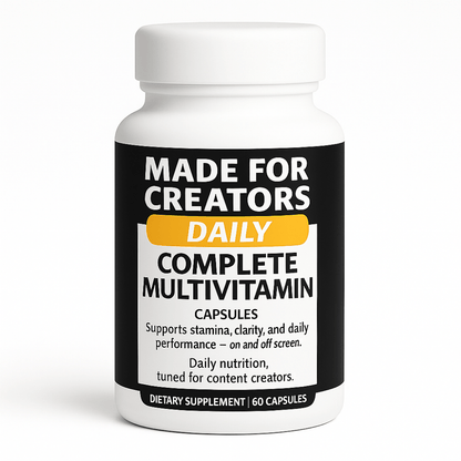 DAILY - Complete Multivitamin fro Creators - Made For Creators