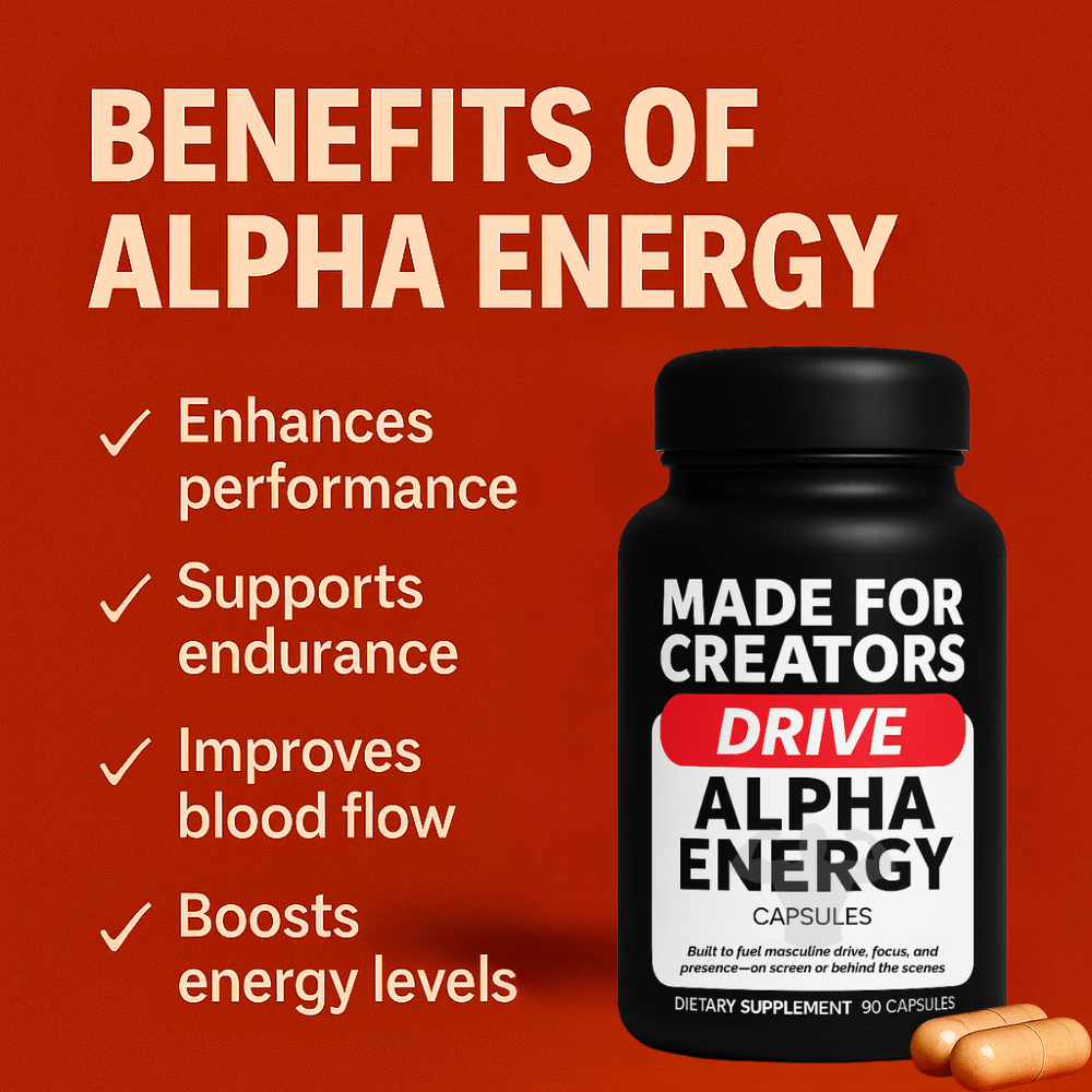 DRIVE – Energy Boost for Creators - Made For Creators