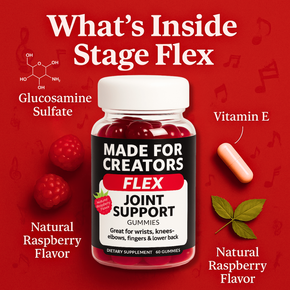 FLEX – Joint Gummies for Creators - Made For Creators