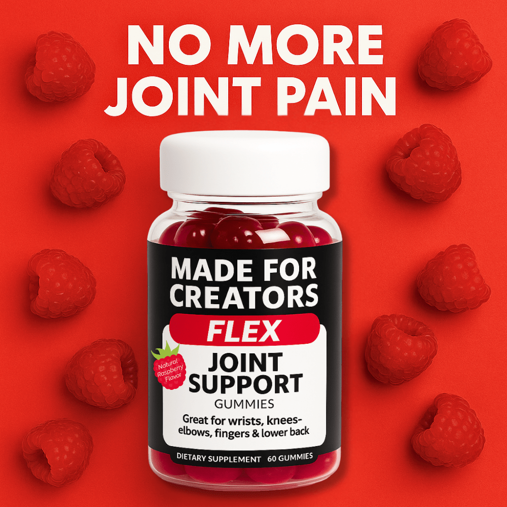 FLEX – Joint Gummies for Creators - Made For Creators