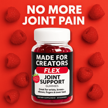 FLEX – Joint Gummies for Creators - Made For Creators