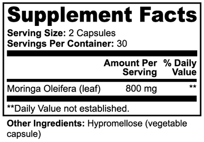 GREENS – Moringa Capsules for Creators - Made For Creators