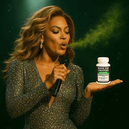 GREENS – Moringa Capsules for Creators - Made For Creators