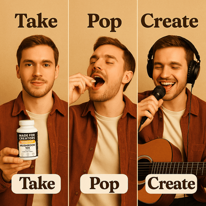 MINDSET – Genius Mushroom Blend for Creators - Made For Creators