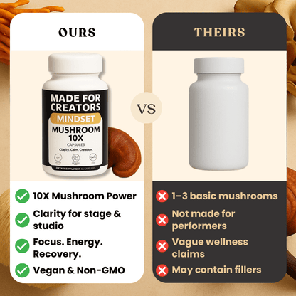 MINDSET – Genius Mushroom Blend for Creators - Made For Creators