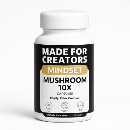 MINDSET – Genius Mushroom Blend for Creators - Made For Creators