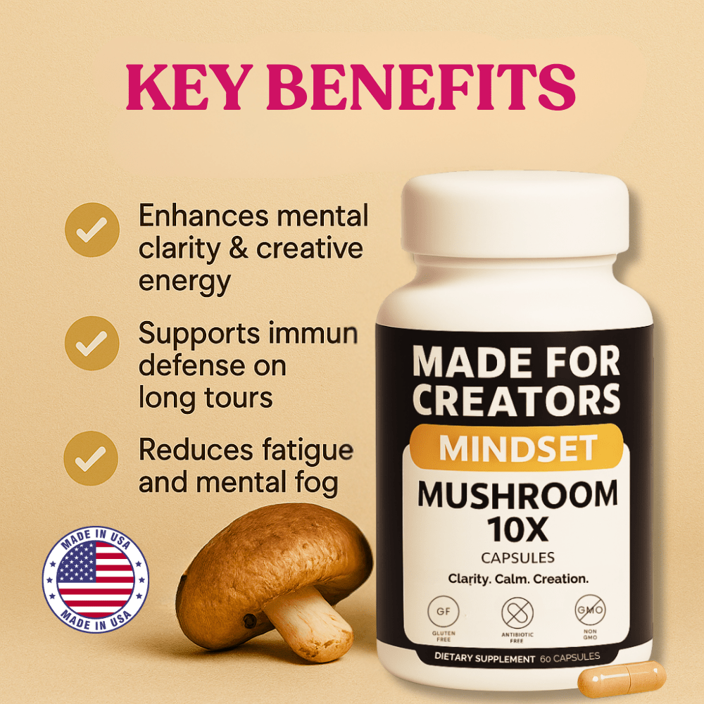 MINDSET – Genius Mushroom Blend for Creators - Made For Creators