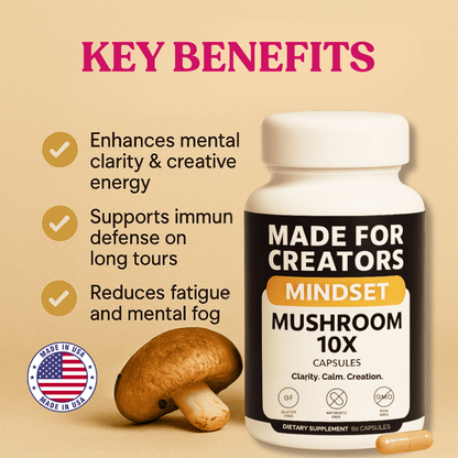 MINDSET – Genius Mushroom Blend for Creators - Made For Creators