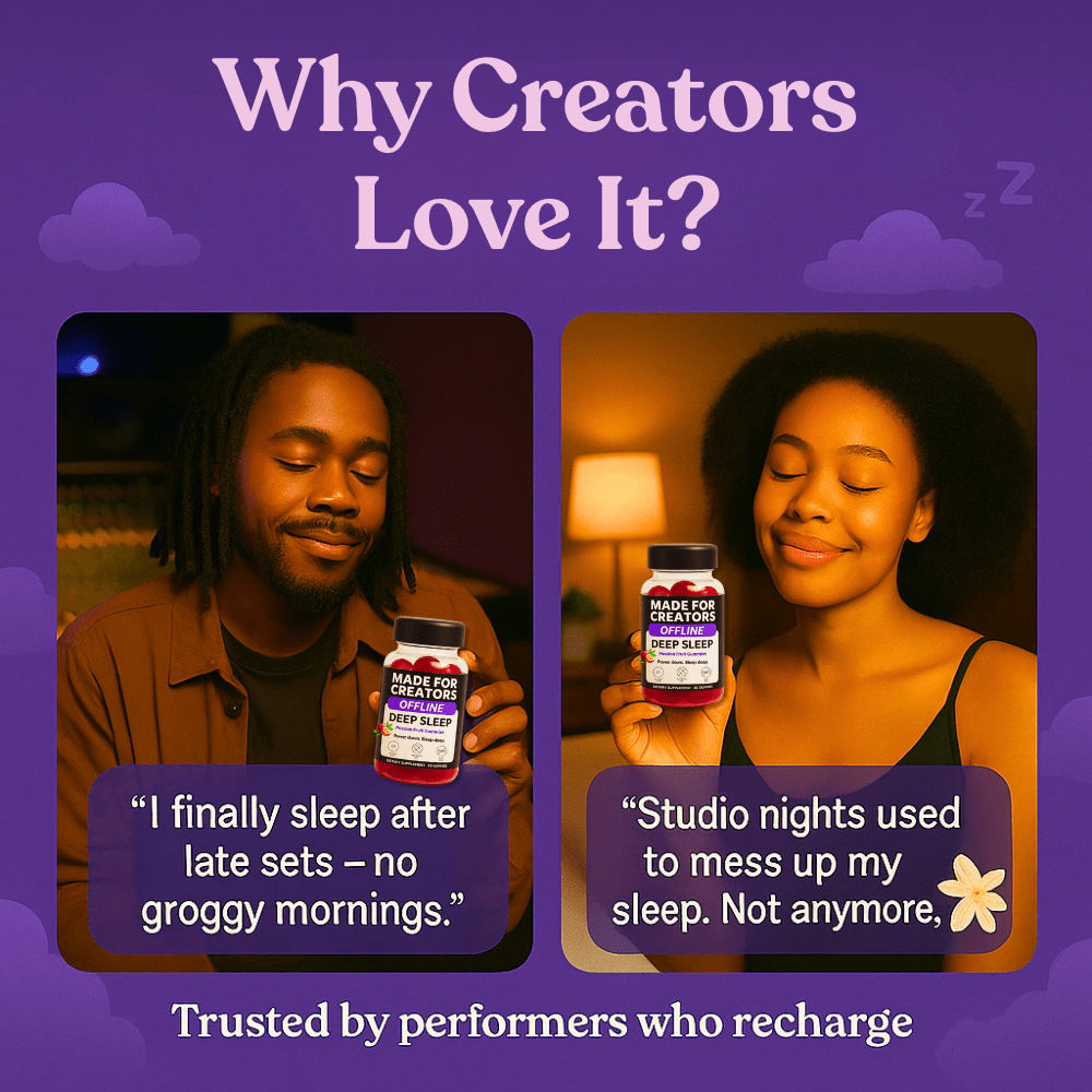 OFFLINE – Sleep Gummies for Creators - Made For Creators